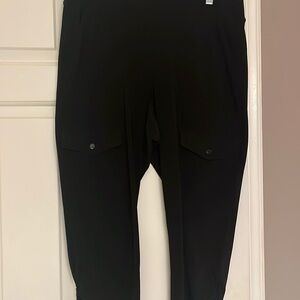 WHBM knit cropped cargo pants